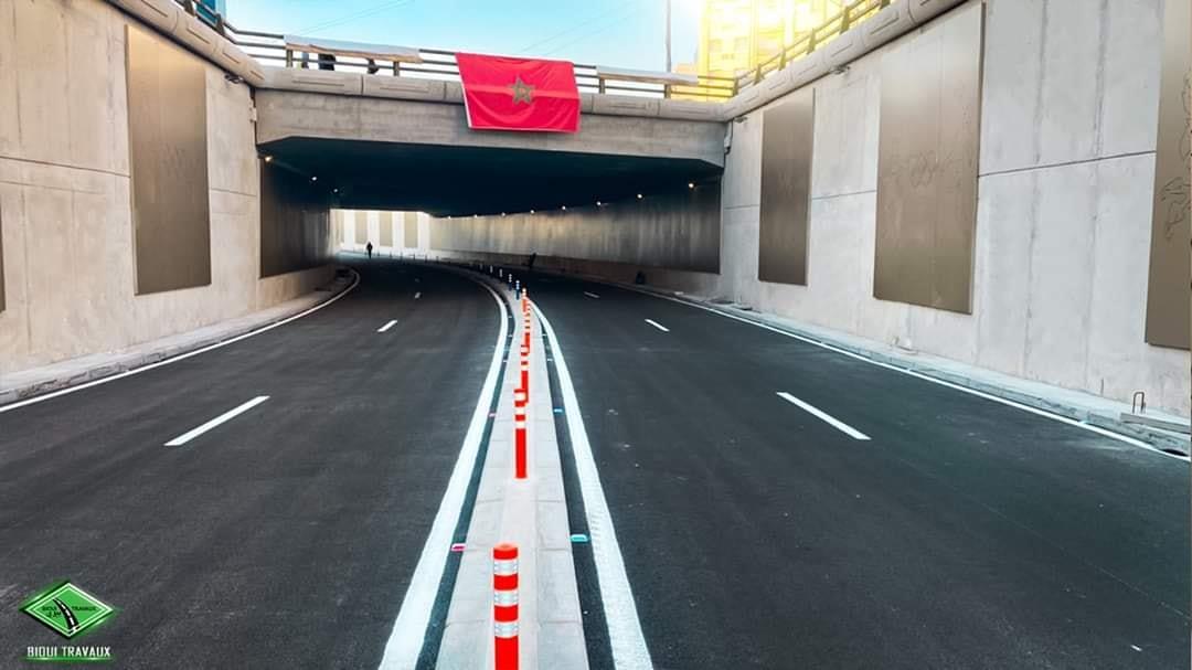 صورة نفق غاندي يفتح في وجه البيضاويين