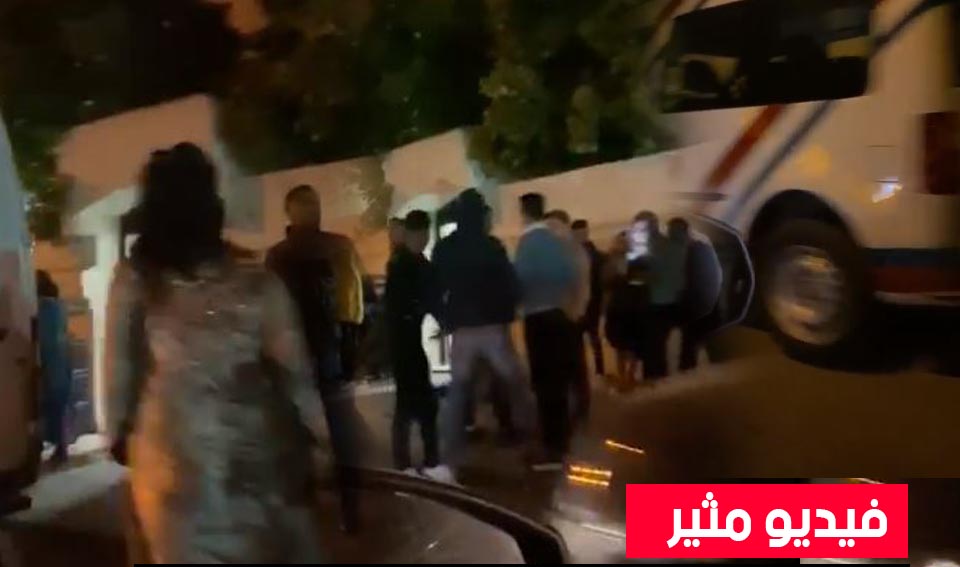 صورة لحظة مداهمة حفل زفاف من طرف الأمن كانو مقصرين في قاعة بفاس وماخايفينش من كورونا