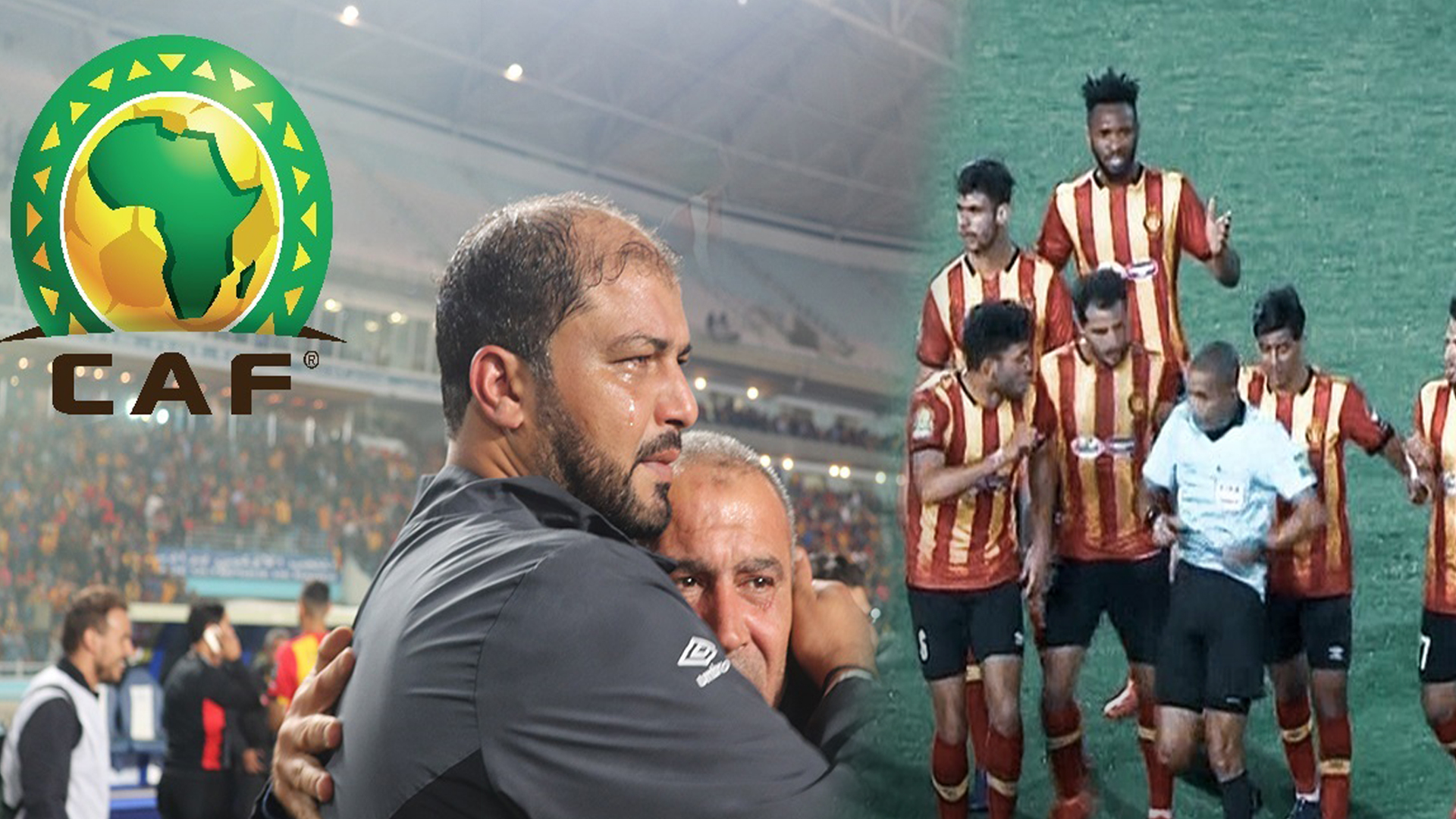 صورة الكاف يصدر عقوبات على الترجي بسبب رضوان جيد