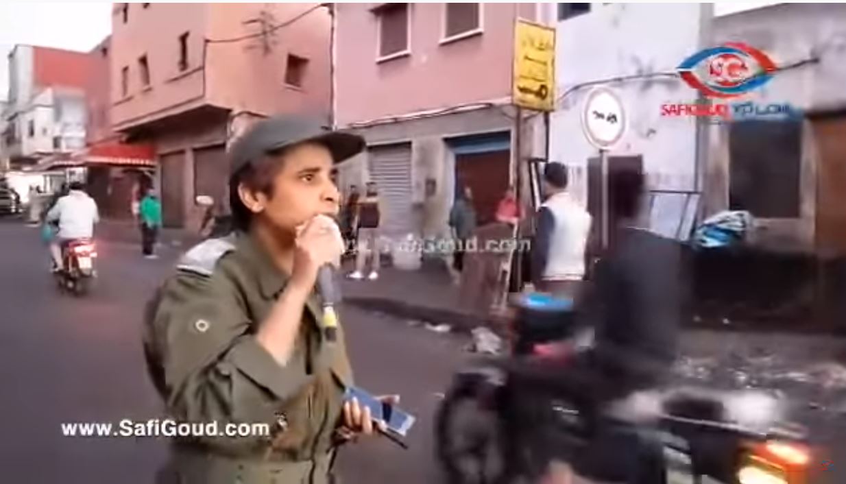 صورة القايدة التي صفق الجميع في زمن كورونا