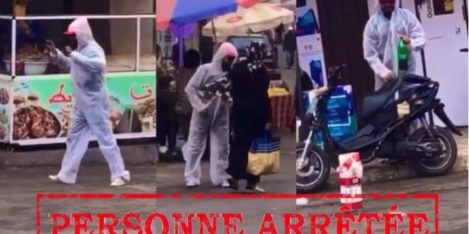 صورة عاجل.. مابيه ماعليه قال اجي نلبس ملابس الأطر وندير راسي فيا كورونا.. قرقبو عليه في ظرف وجيز