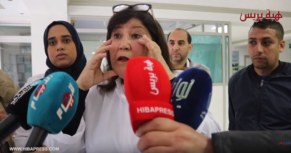 صورة الطبيبة للي كانت مقابلة السيد للي فيه كورونا وتشافى
