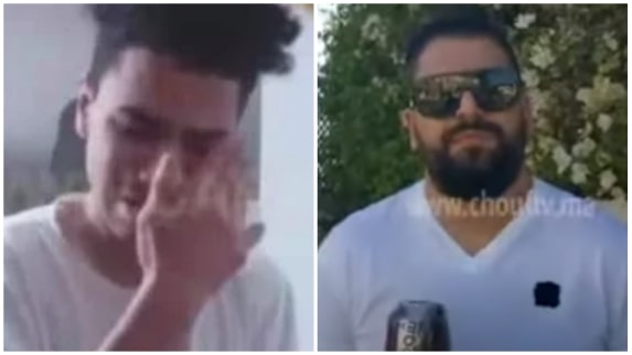 صورة فيديو الحقيقة المثيرة.. أحد المحسنين يفضح حمزة لي ضرباتو مرات الأب