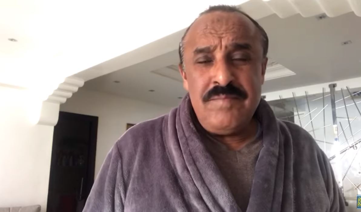 صورة فيديو مؤثر..اصابة شقيق الفكاهي سعيد الناصري بكورونا وماقدرش يمشي عندو