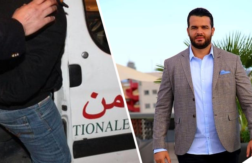 صورة إيداع يوسف الزروالي بسجن مكناس