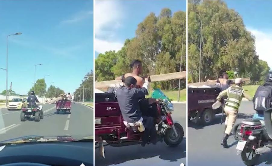 صورة اخر تطورات سائق التريبورتو والشرطي