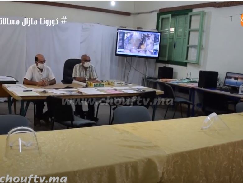 صورة كاميرات المراقبة في امتحانات الباكلوريا