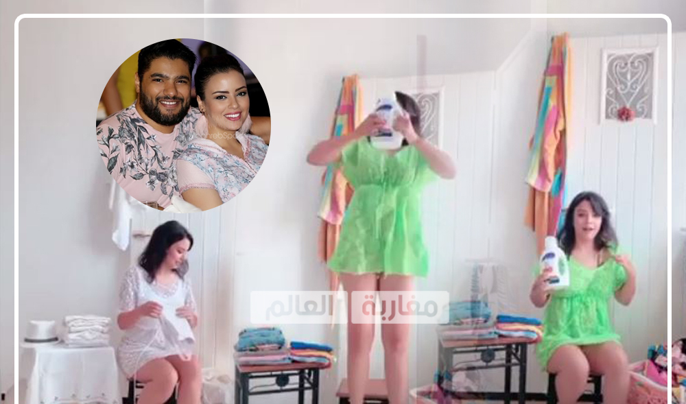 صورة زوجة الفنان فريد غنام تثير الجدل بعد ظهورها في مقطع إشهاري بملابس مثيرة