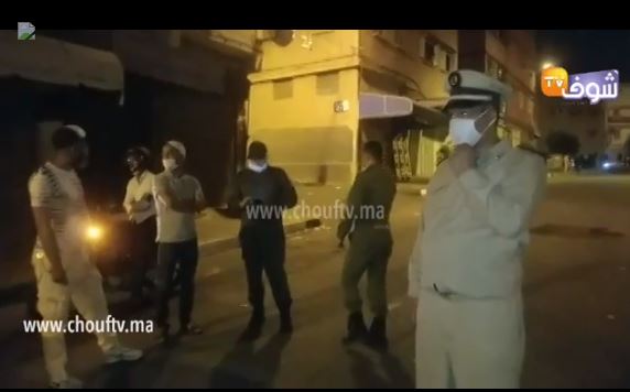 صورة قايد هرسو ليه سيارتو في ليلة عاشوراء بكازا..شوفو شنو واقع