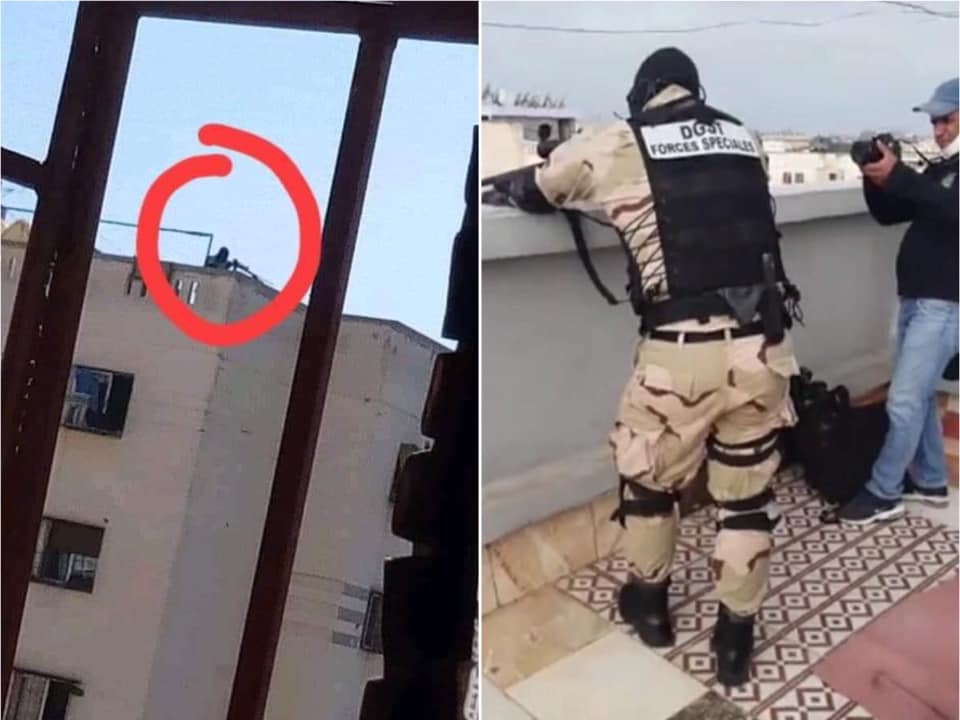 صورة فيديو ..القناص كيفاش كان تيتسنا الإرهابي يخرج