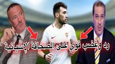 صورة غضب كبير من خالد و بدرالدين على الصحافة الإسبانية بسبب الحدادي