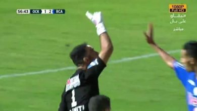 صورة عادل العماري يرد على الرجاويين بعدما قالو “الله أكبر” بعد ضياع ضربة جزاء خريبكة