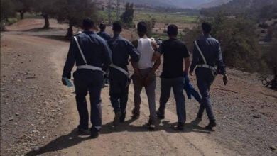 صورة إيقاف المشبه فيه بإختطاف الطفل الحسين