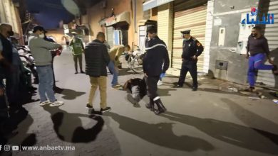 صورة شجار بمراكش كاد ان يتحول لمحاولة قتل