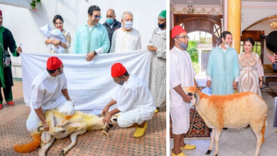 صورة أول خروج اعلامي لزوجة الممثل انس الباز بعد وفاة ابنتهما