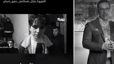 صورة أول تصريح لإبن صلاح الدين الغماري بعد وفاة والده