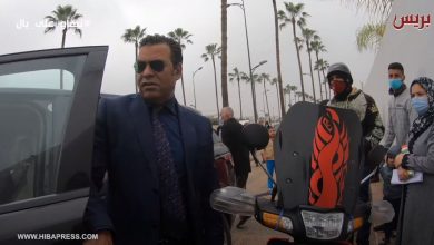 صورة الدكتور معتوق يحضر جنازة صديقه الغماري