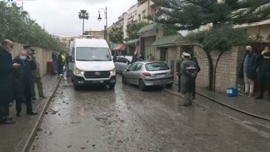 صورة وفاة أكثر من 6 عاملات وعمال في معمل غرق  وسط فيلا بسباب فيضان طنجة هذا الصباح