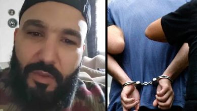 صورة اعتقال الفنان رضى الطالياني بدبي