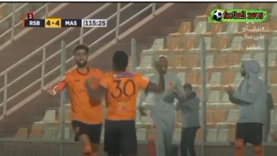 صورة مباراة هتشكوكية بين الماص ونهضة بركان