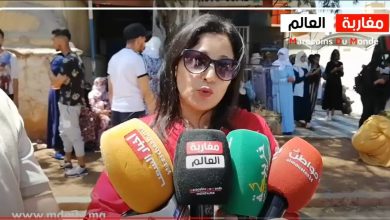 صورة صرخة قـ_وية لساكنة حي البيوت “خريبكة” أمام محكمة الإستئناف مناشدين القضاء بإطلاق سراح المعـ_تقلين