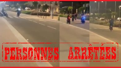 صورة عناصر الشرطة بأكادير توقف أربعة أشخاص بتهمة قيادة الدراجات النارية بطريقة خطيرة