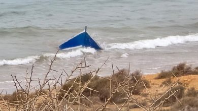 صورة وفاة 4 شبان في حادث هجرة سرية من شاطئ 25 بأكادير.