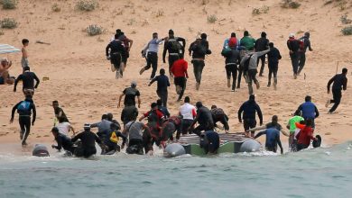صورة إجهاض محاولة جماعية للهجرة غير المشروعة ببني أنصار وتوقيف 72 مرشحًا