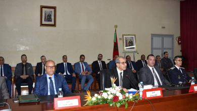 صورة اشتوكة أيت باها — تنصيب الكاتب العام الجديد وقائد الملحقة الإدارية الأولى ببيوكرى