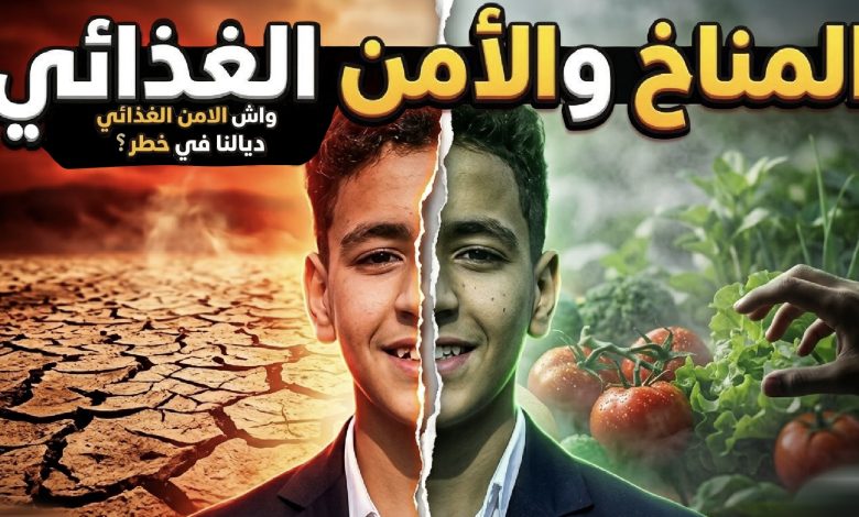 صورة التلميذ بدر بكي يقود مبادرة إعلامية رائدة لتسليط الضوء على مخاطر التغير المناخي وانعكاساته على الأمن الغذائي