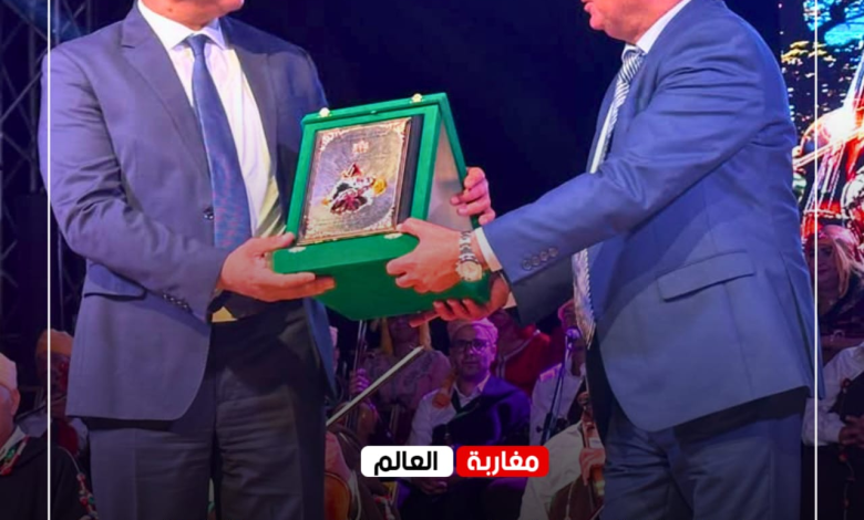 صورة عامل إقليم تاونات عبدالكريم الغنامي يفتتح المهرجان الوطني للعيطة الجبلية.
